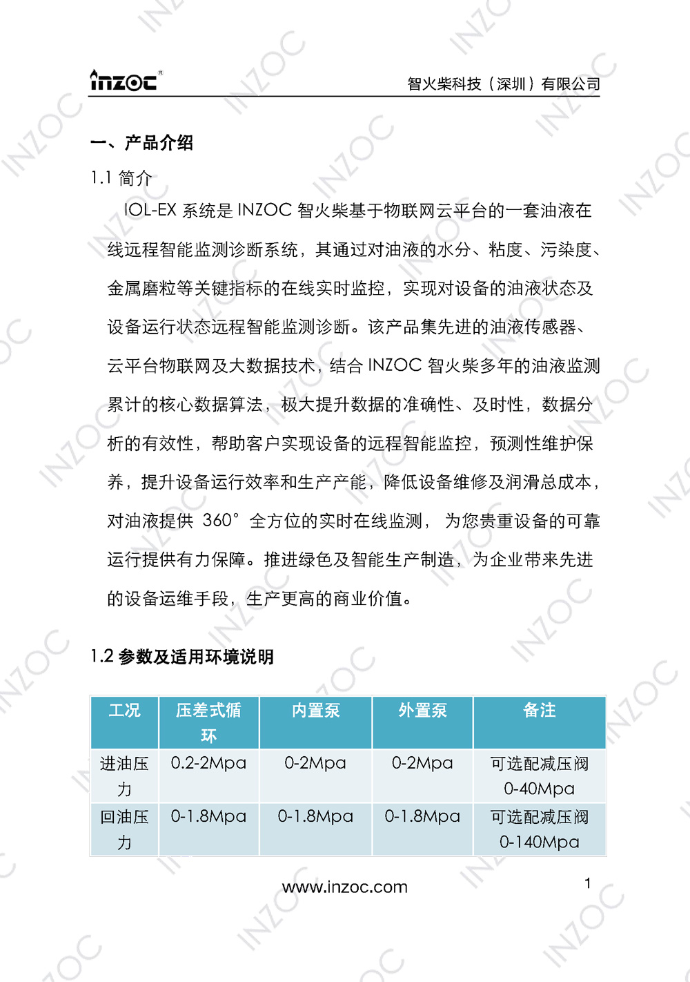 IOL-EX防爆型油液在線監(jiān)測系統(tǒng)說明書