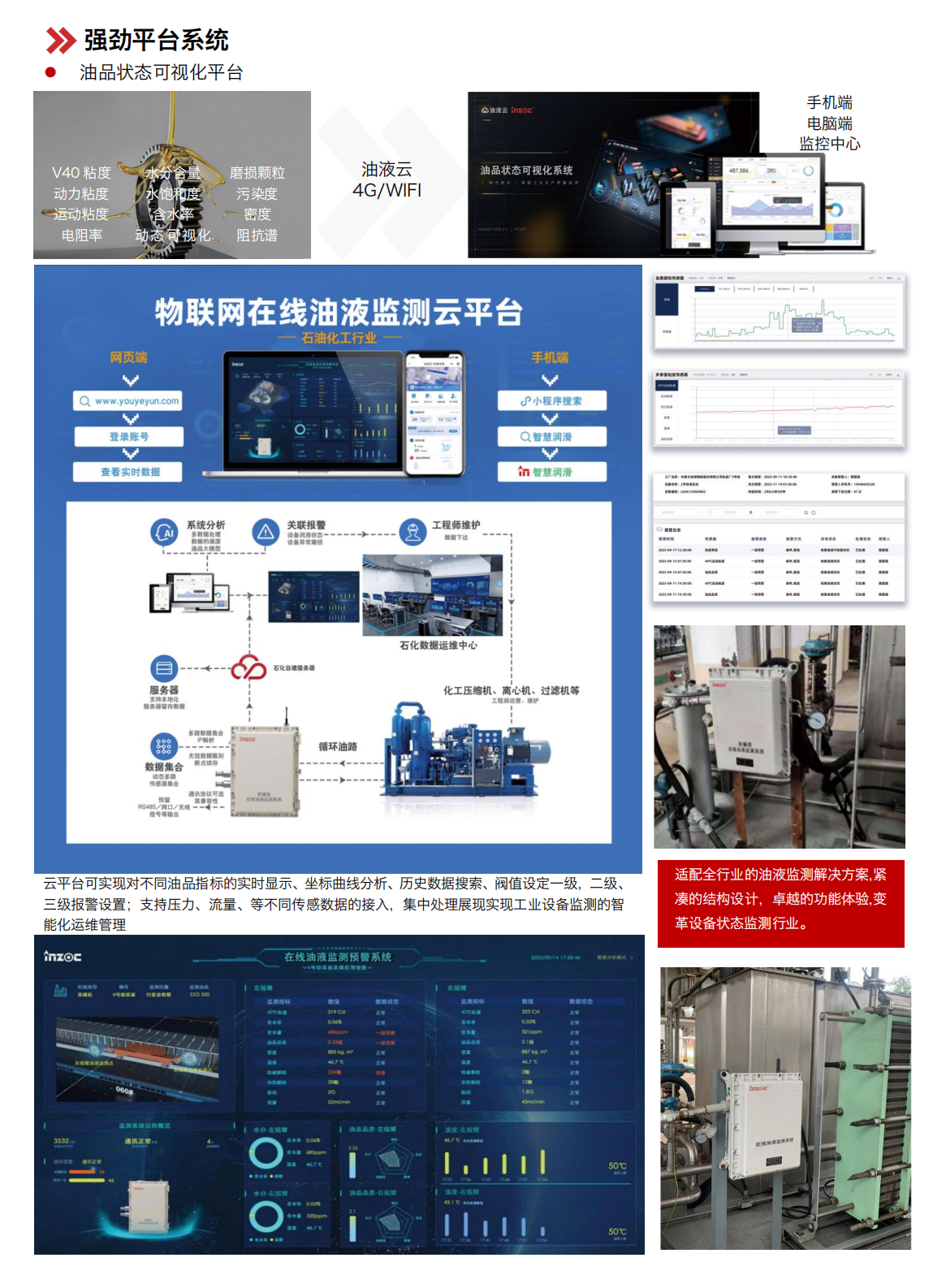 防爆型在線油液監(jiān)測系統(tǒng) IOL-EX 云平臺系統(tǒng)